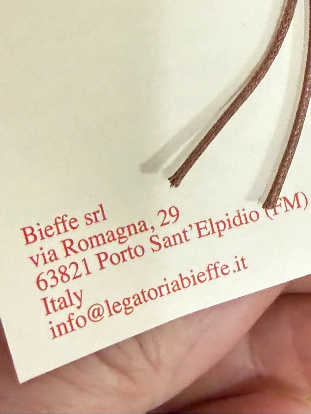 Bieffe Handmade in Italy Red Leather Journal Notebook Trio Set NWT